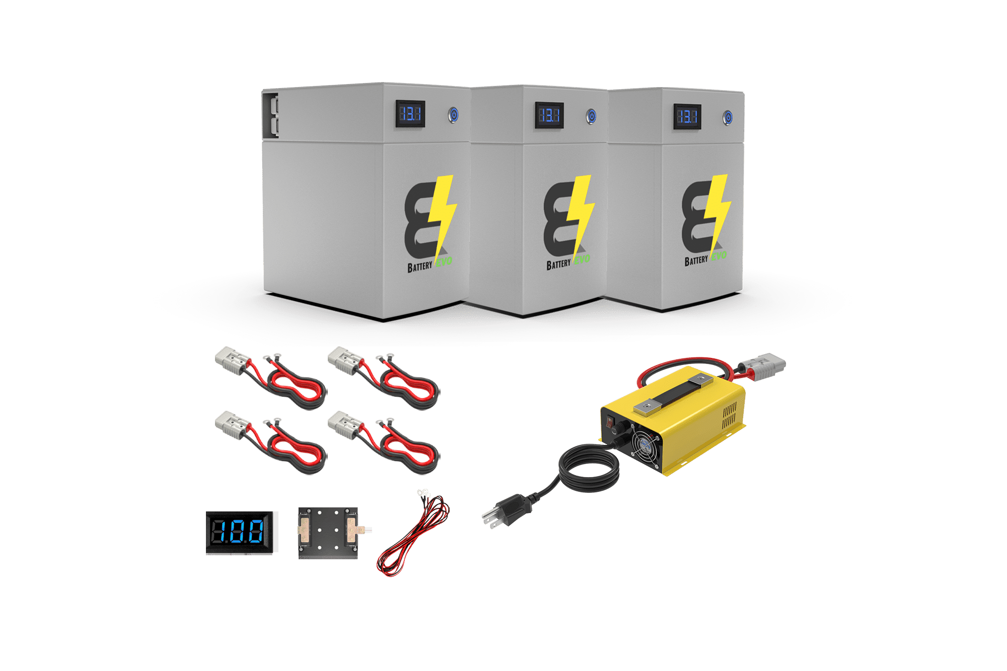 BatteryEVO 12V OWL105 3X Battery Kit (315Ah - 4.05 kWh)