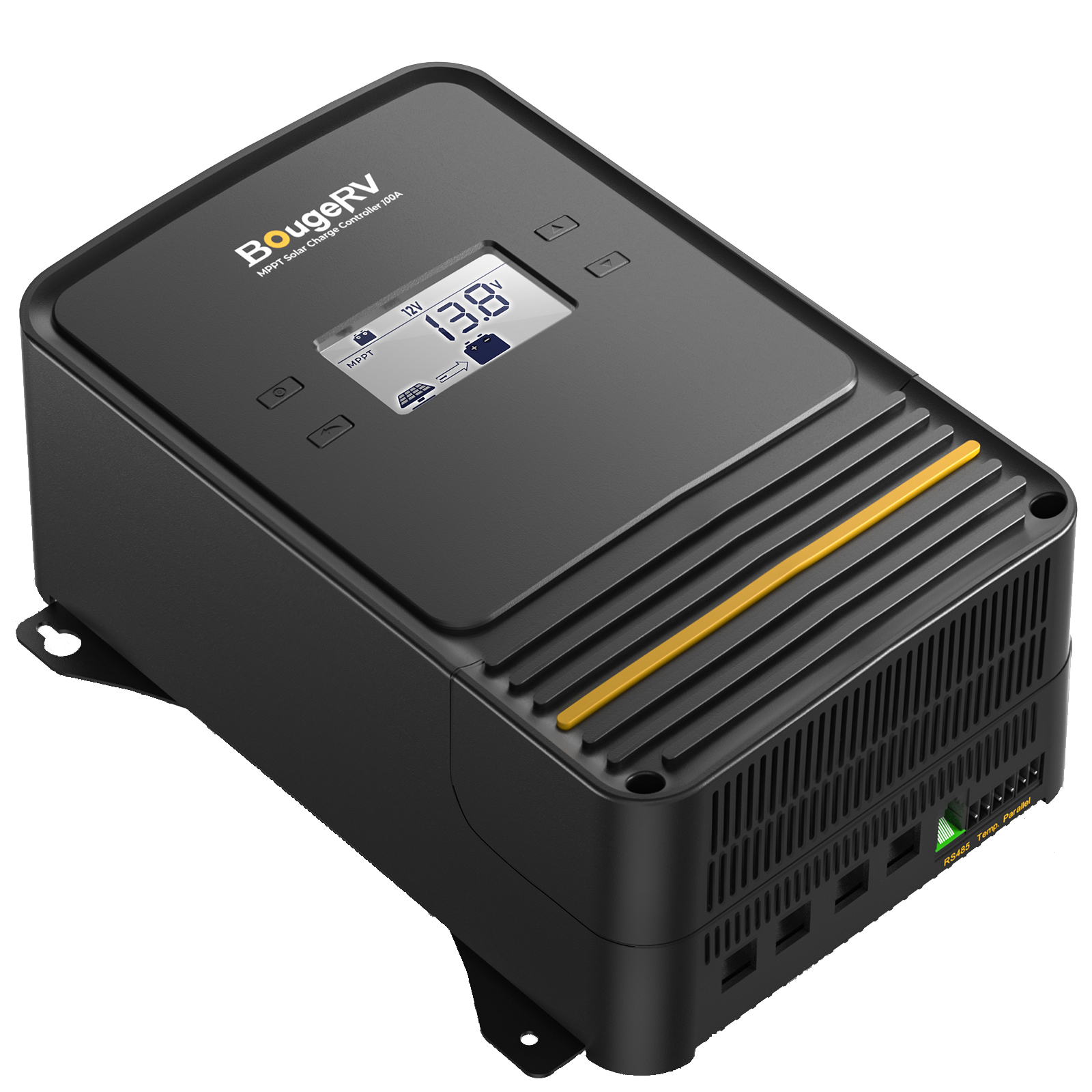 BougeRV 100Amp MPPT Solar Charge Controller 12V/24V/36V/48V