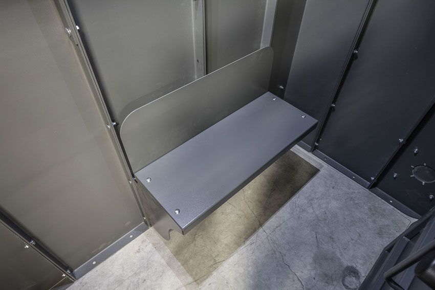 Swisher ESP Safety Shelter Double Panel Bench