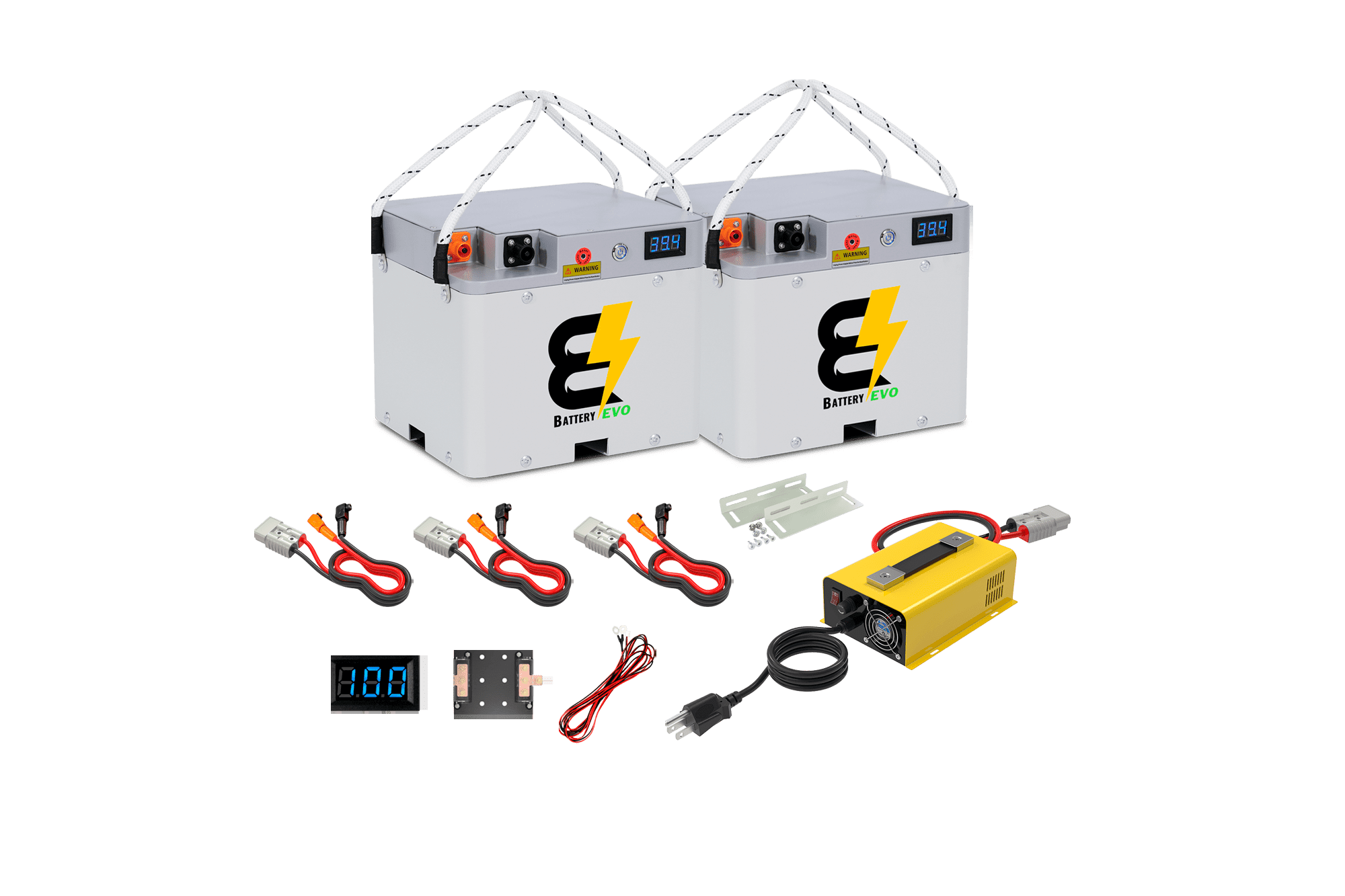 BatteryEVO 36V RAPTOR 2X Battery Kit (134Ah - 5 kWh)