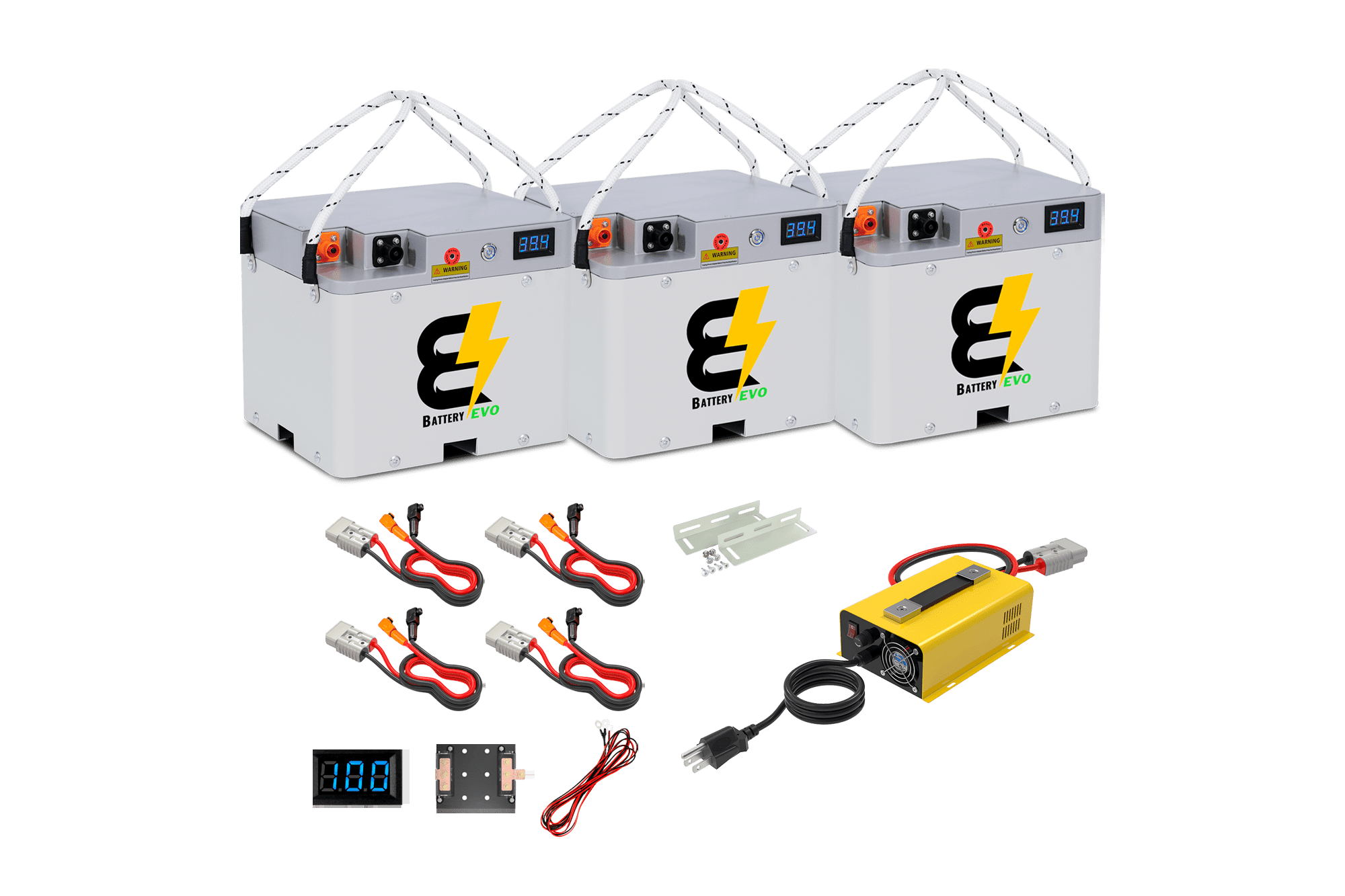 BatteryEVO 36V RAPTOR 3X Battery Kit (201Ah - 7.5 kWh)