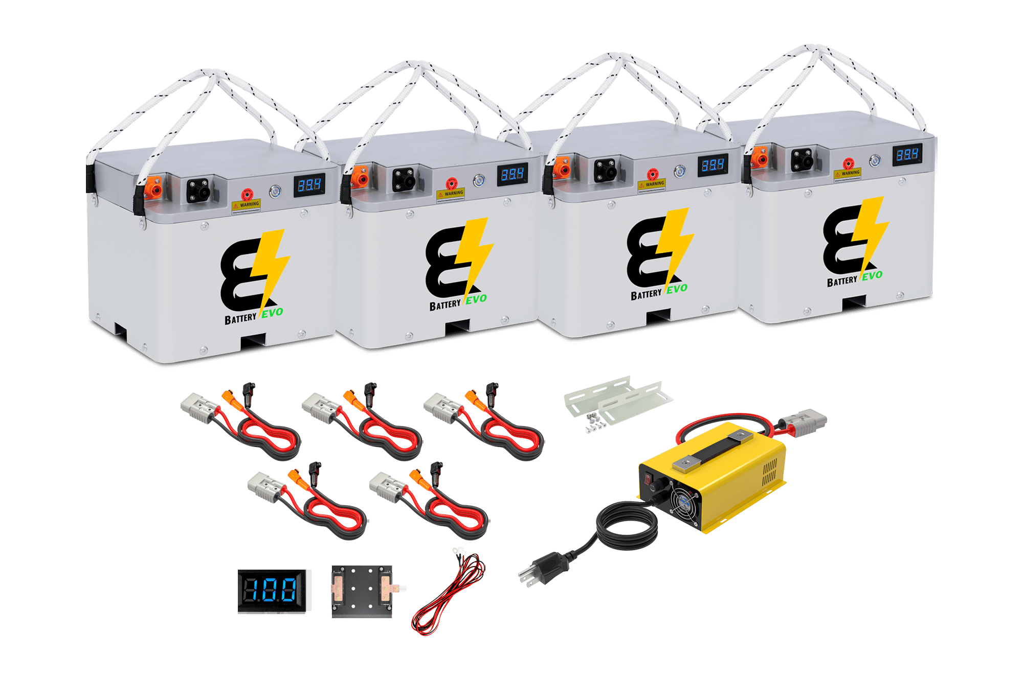BatteryEVO 36V RAPTOR 4X Battery Kit (268Ah - 10 kWh)