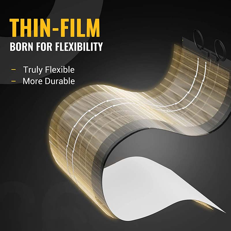 BougeRV Yuma 200W CIGS Thin-film Flexible Solar Panel