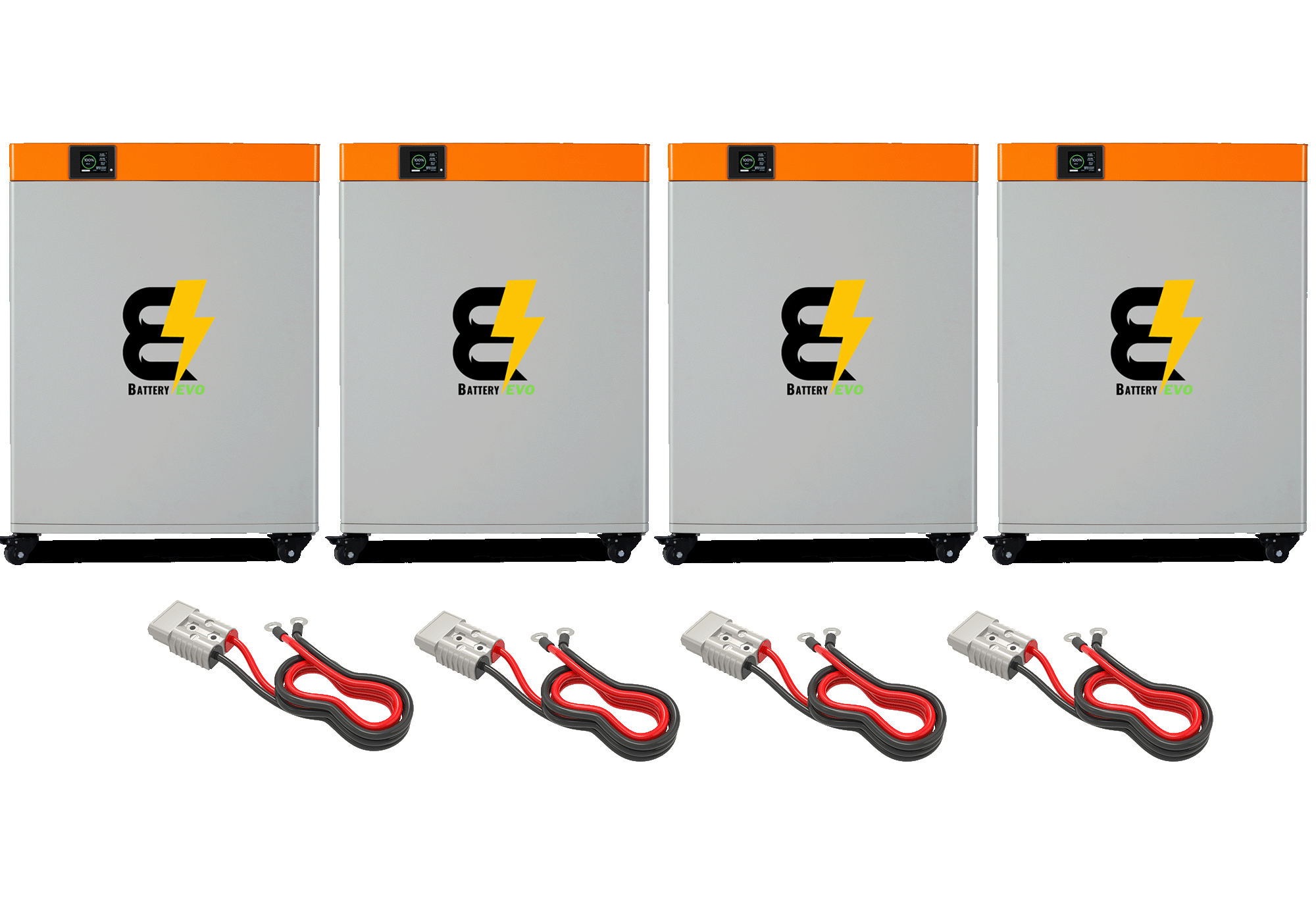 BatteryEVO 48V BIG CONDOR 4x Battery Kit (1288Ah - 66 kWh)