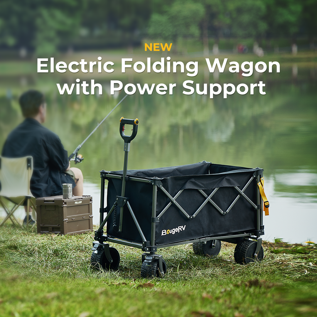 BougeRV Electric Foldable Wagon