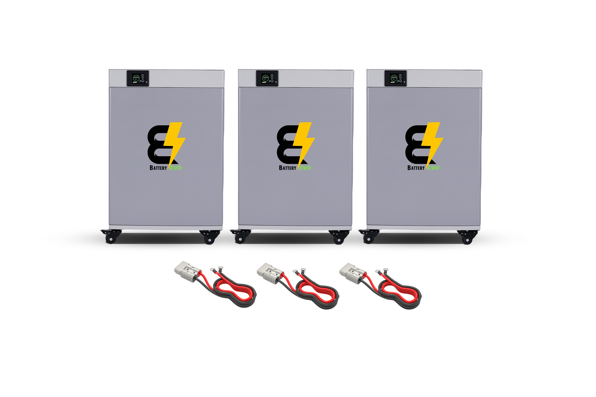 BatteryEVO 48V CONDOR ELITE 3x Battery Kit (690Ah - 35.4 kWh)