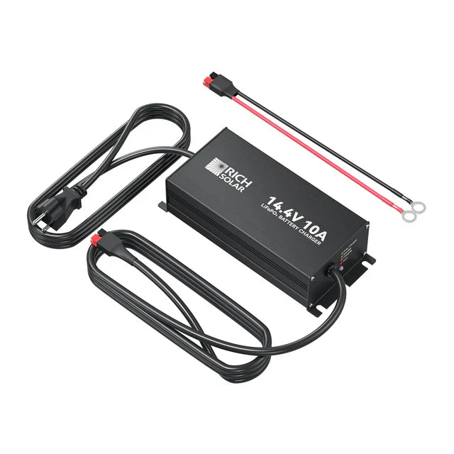 Rich Solar 12V 10A LiFePO4 Battery Charger
