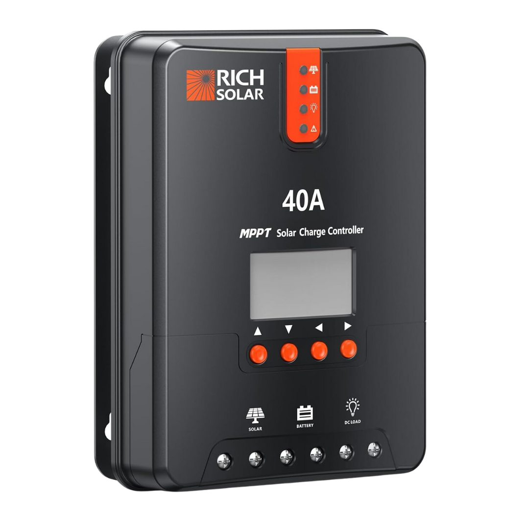 Rich Solar 40 Amp MPPT Solar Charge Controller