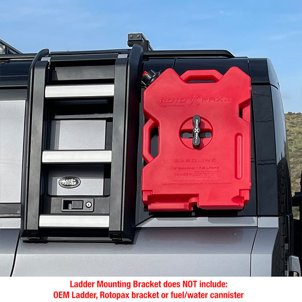 BadAss Tents Rotopax Ladder Mount Bracket For Land Rover Defender 90/110 2020-22