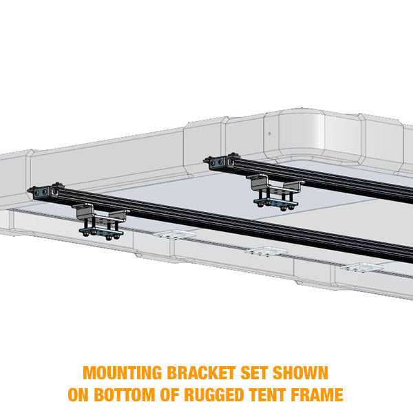BadAss Tents Universal Tent Mounting Standoff Brackets & Hardware