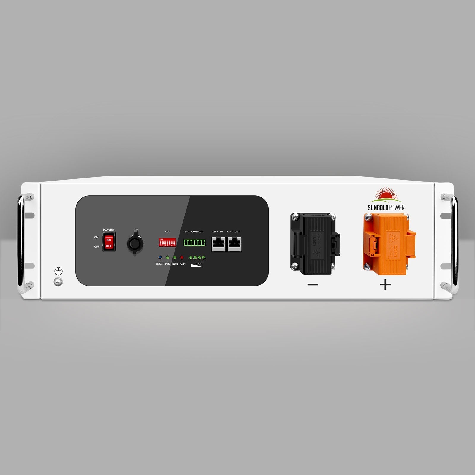 SunGold Power 2X SGH48100T Server Rack 48V 100Ah Lithium Battery Self-Heating