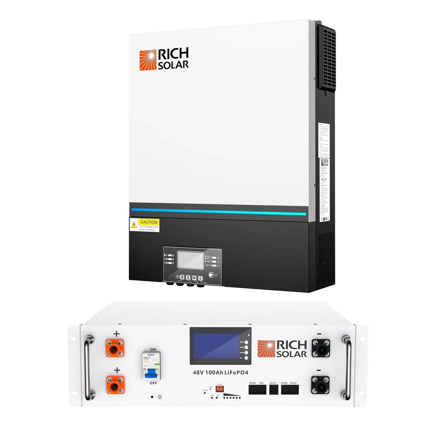 Rich Solar 6500 Watt (6.5KW) 48 Volt Off-Grid Hybrid Solar Inverters
