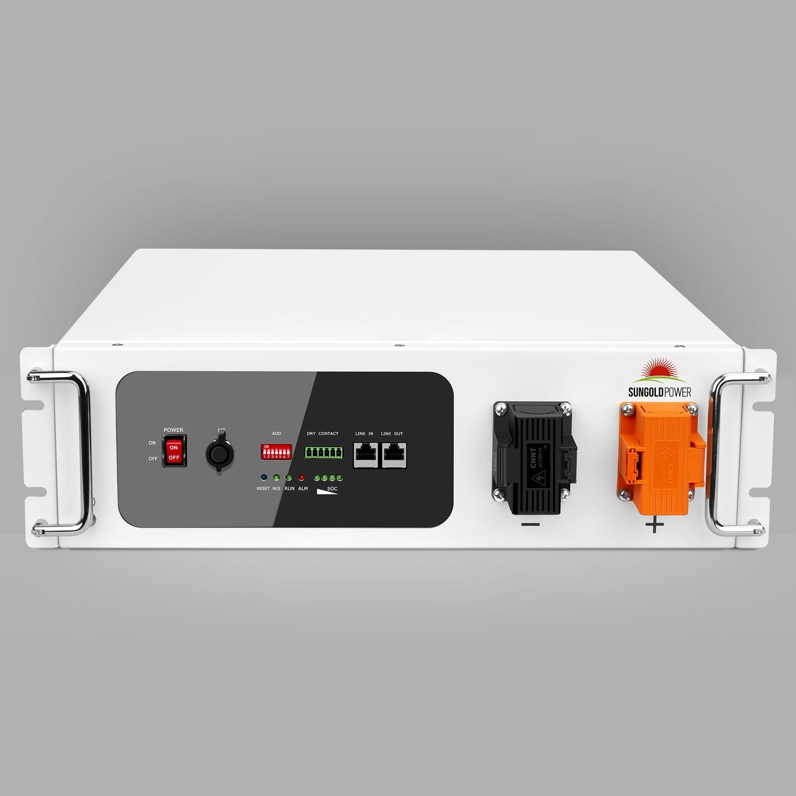 SunGold Power SGH48100T Server Rack 48V 100Ah Lithium Battery Self-Heating