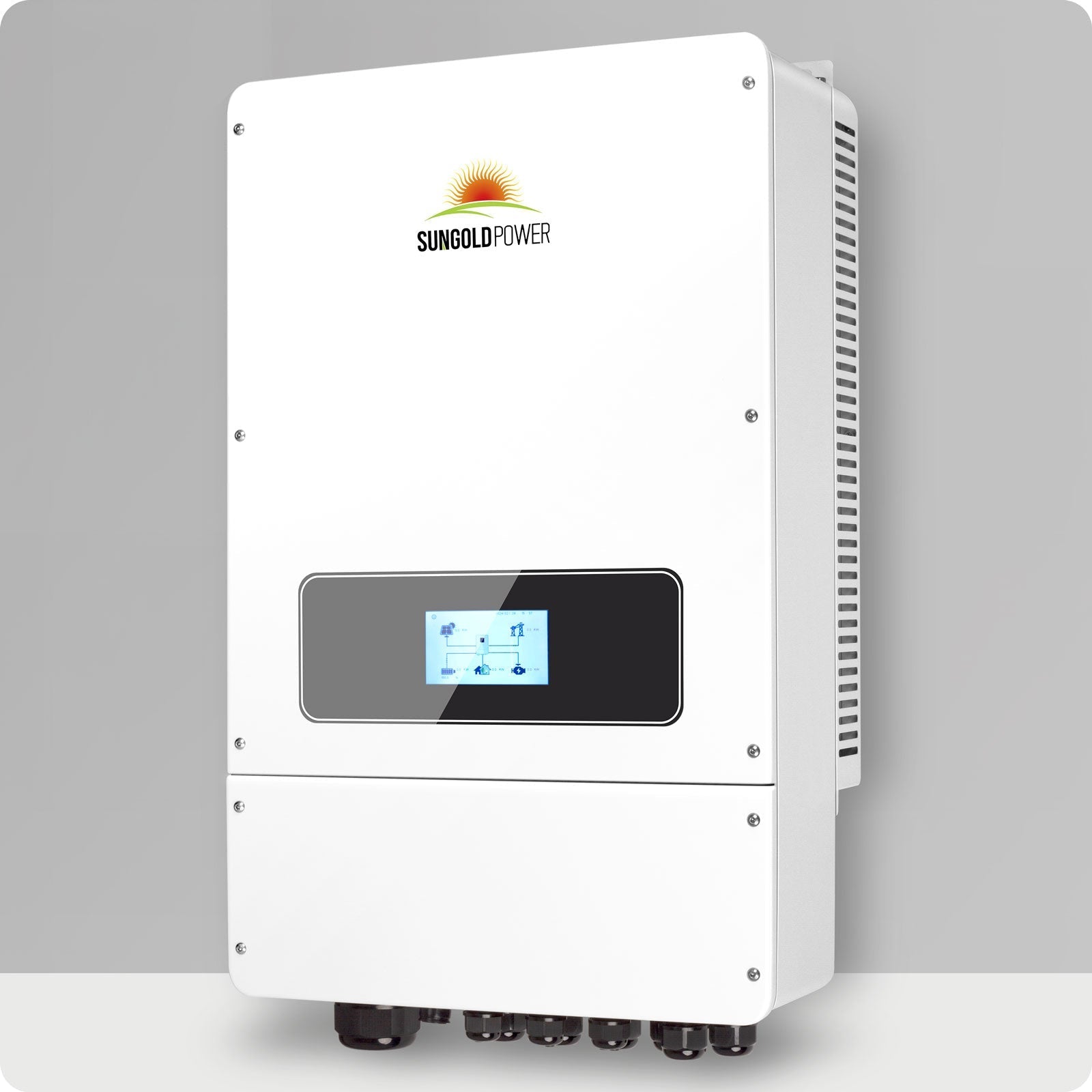 SunGold Power UL 10kW Hybrid Inverter 48V Split Phase, Grid Feedback, Batteryless