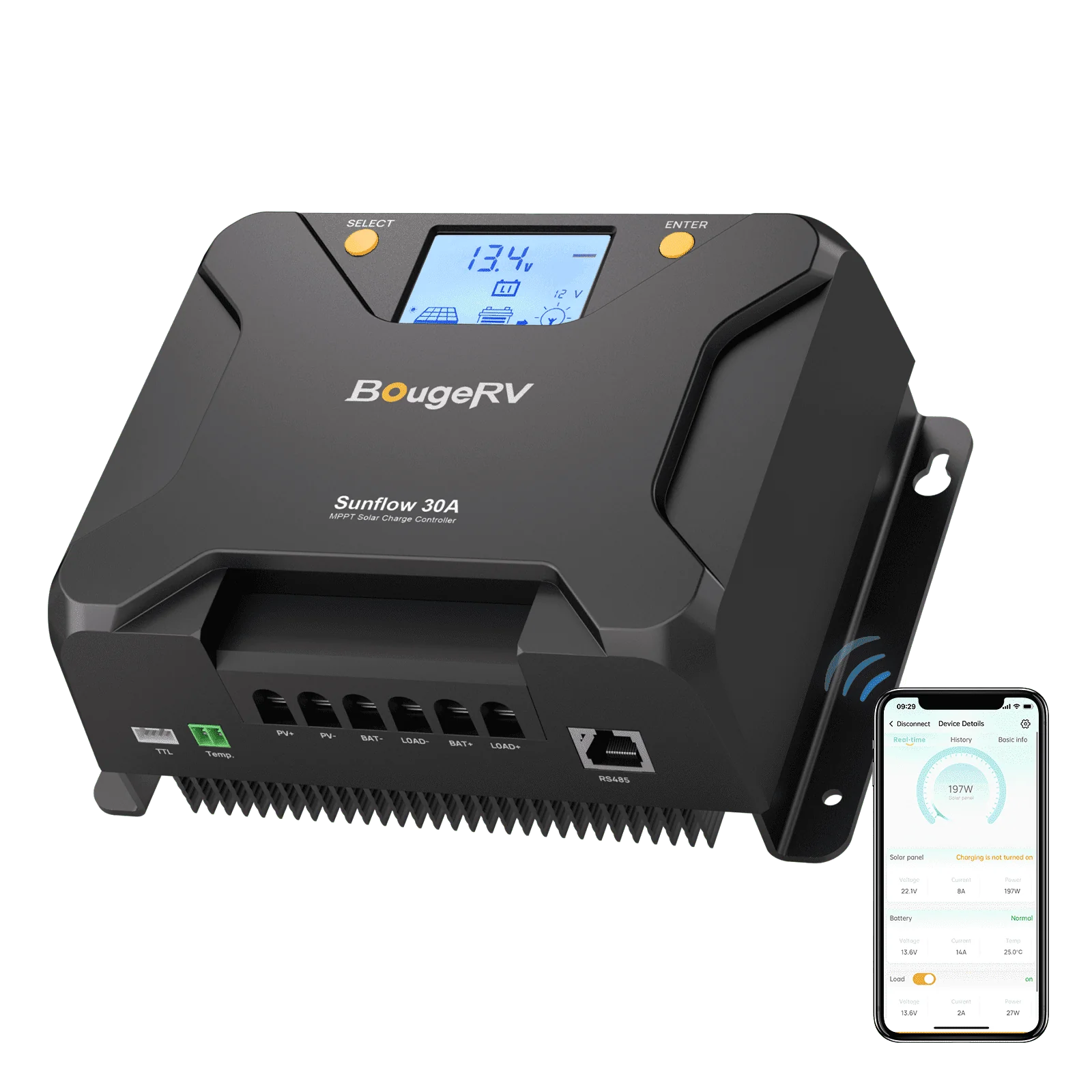 BougeRV 12V 200 Watt CIGS Flexible Solar Kit