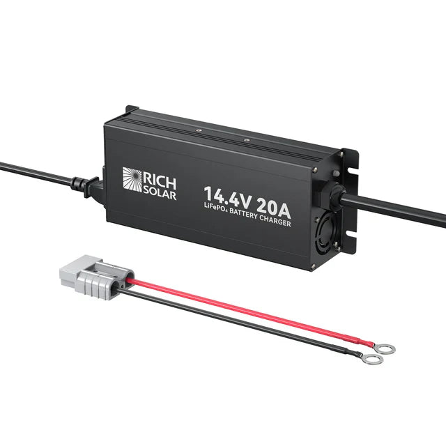 Rich Solar 12V 20A LiFePO4 Battery Charger