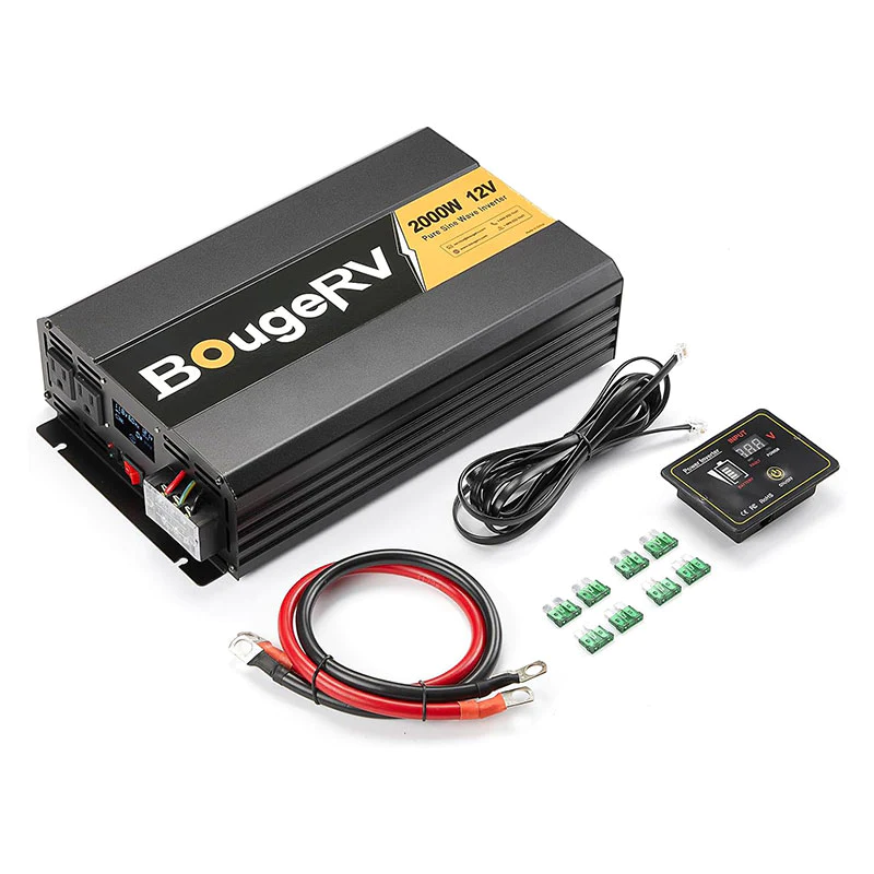 BougeRV 12V 400 Watt Rigid Solar Kit (Upgraded Version)