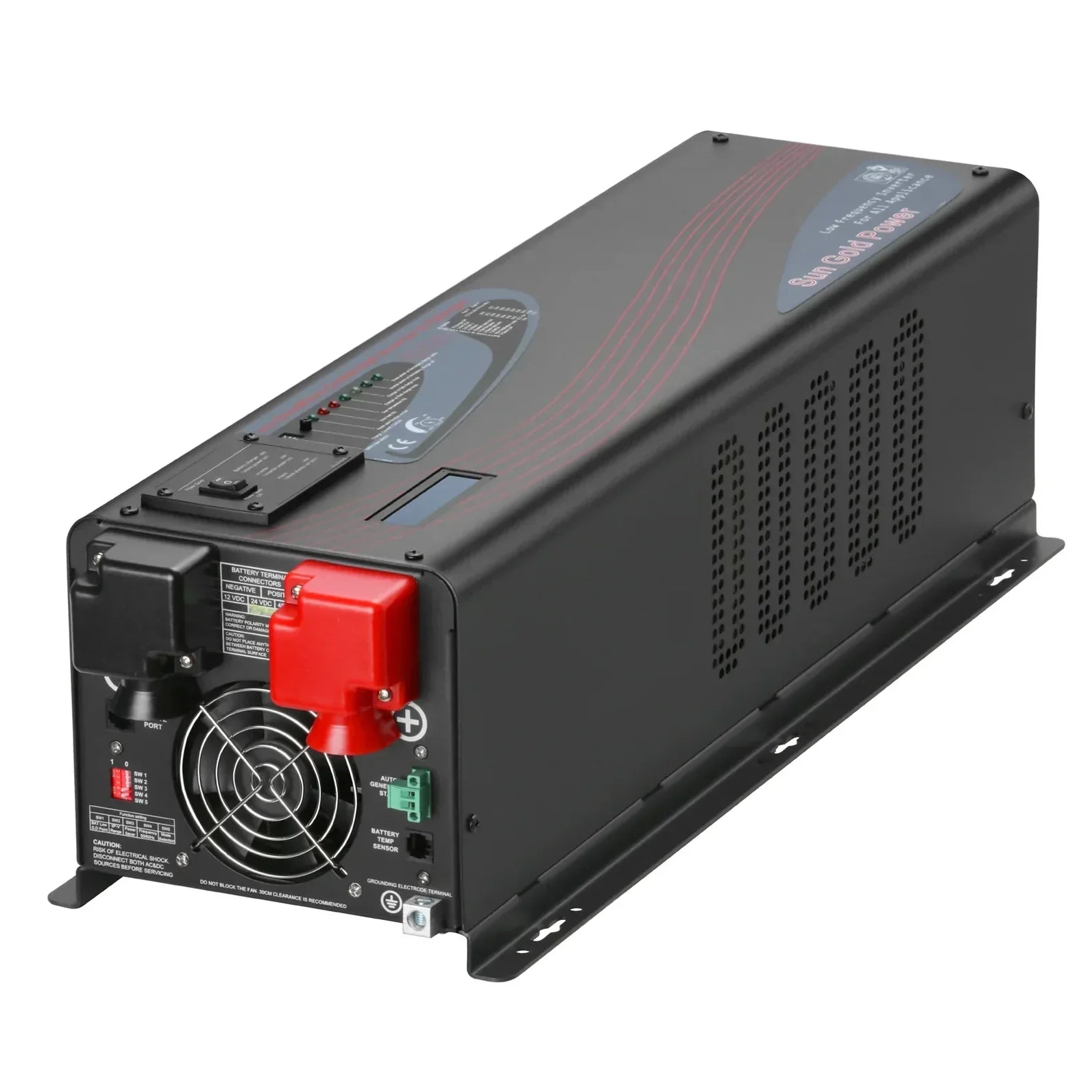 SunGold Power 6000W DC 24V Split Phase Pure Sine Wave Inverter With Charger