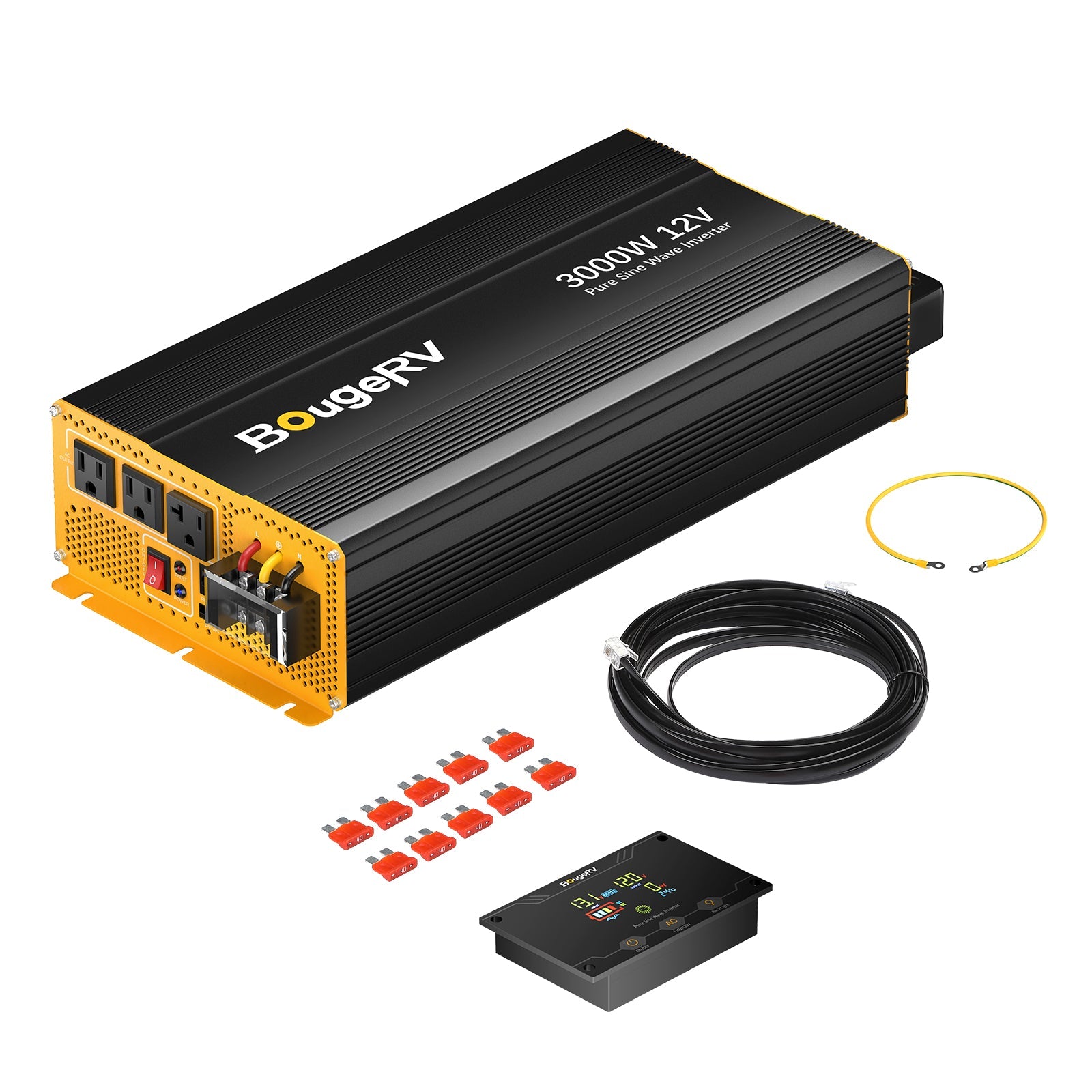 BougeRV 12V 800W High Watt Rigid Kit