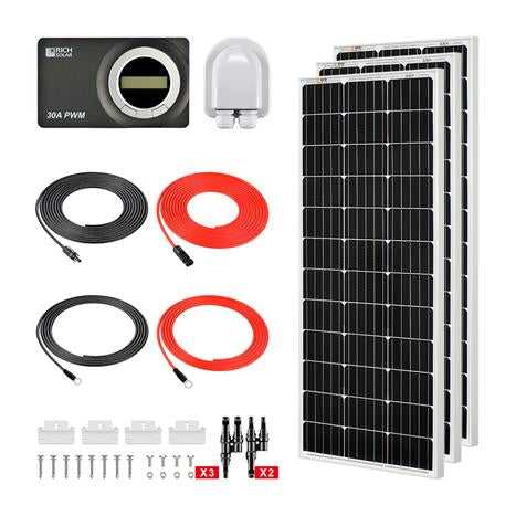 Rich Solar - 300 Watt RV Solar Kit