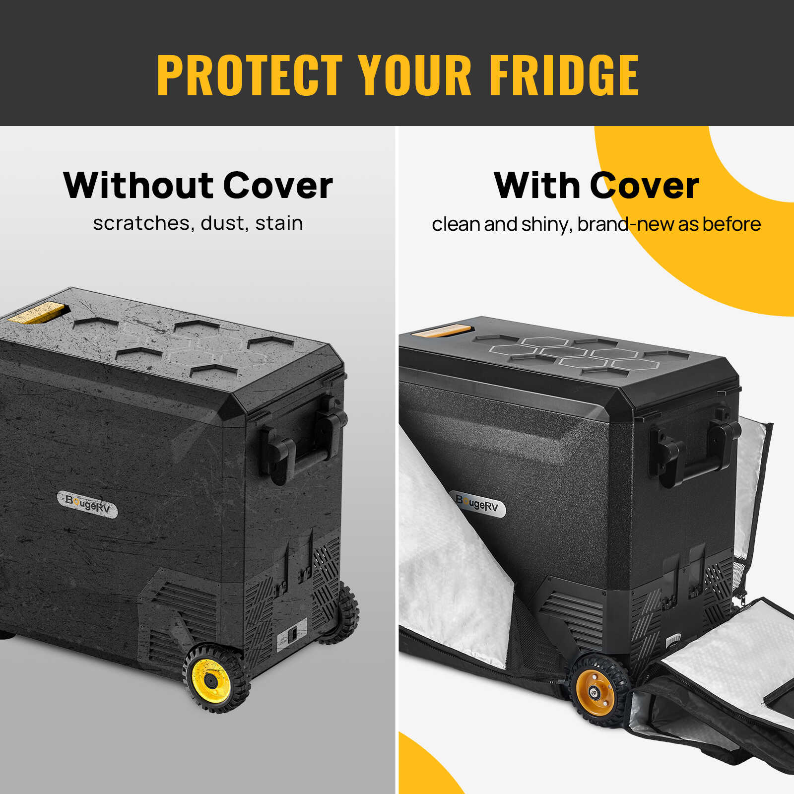 BougeRV ASPEN PRO Dual System Fridge Kit