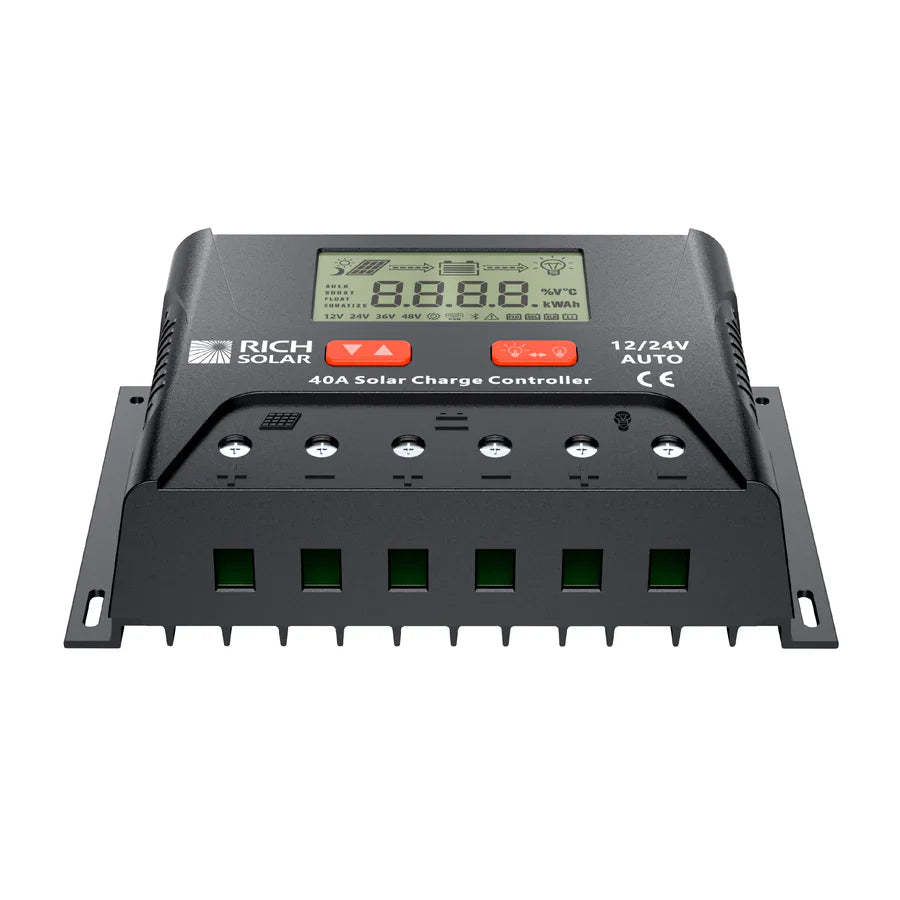 Rich Solar BRAVO LEGEND 40 40 Amp PWM Solar Charge Controller