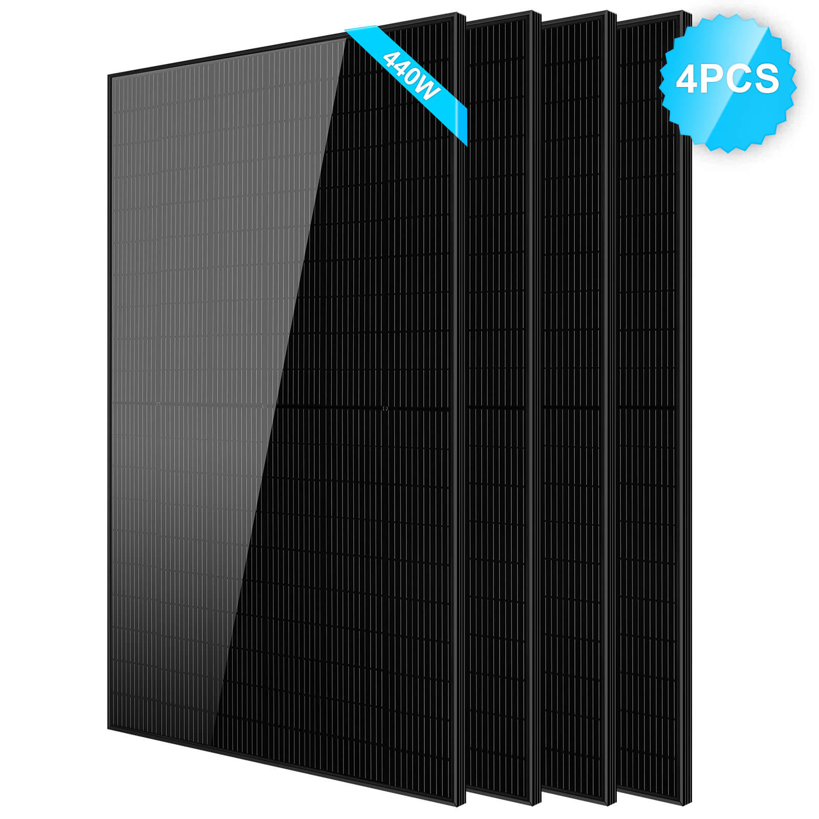 SunGold Power 440W Mono Black PERC Solar Panels