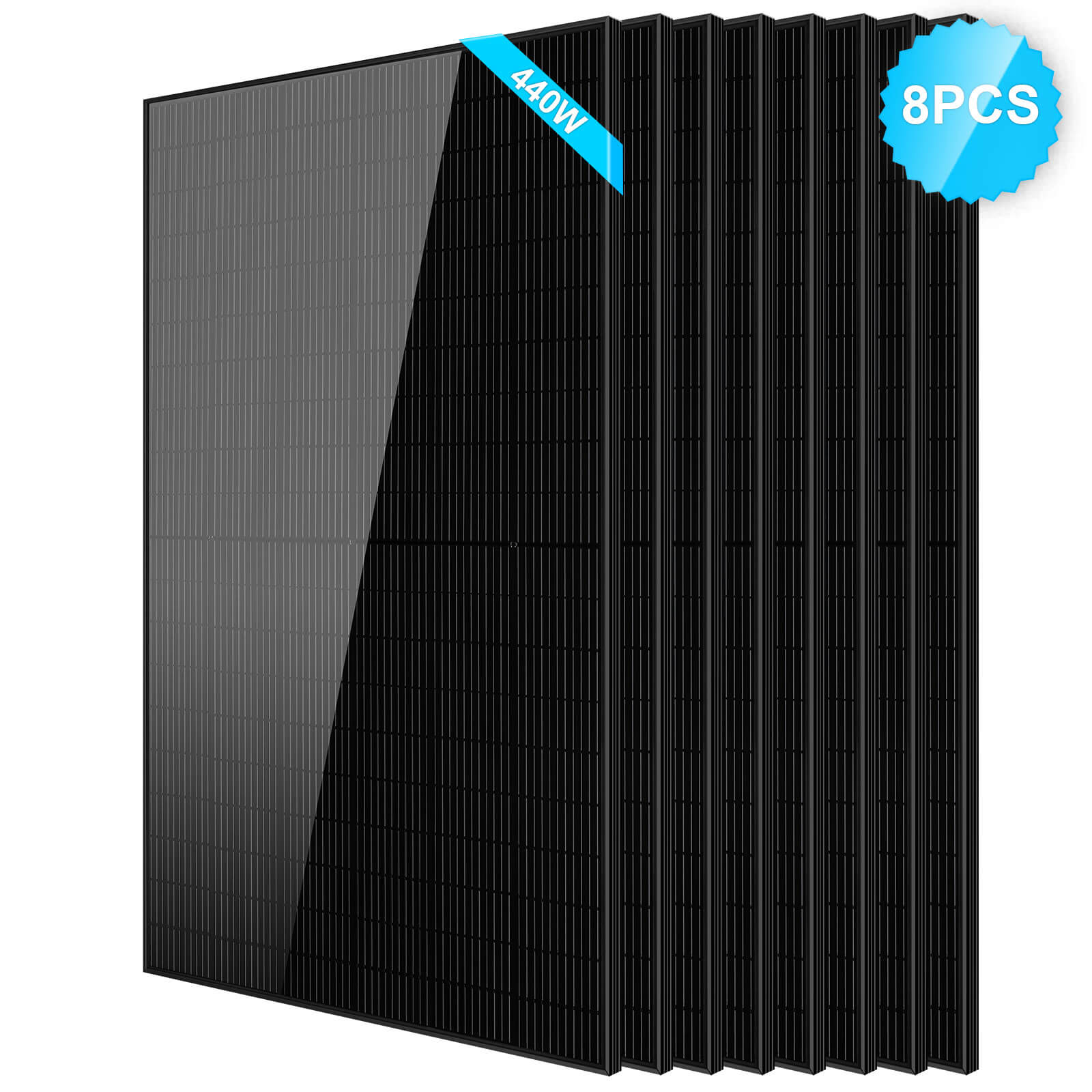 SunGold Power 440W Mono Black PERC Solar Panels