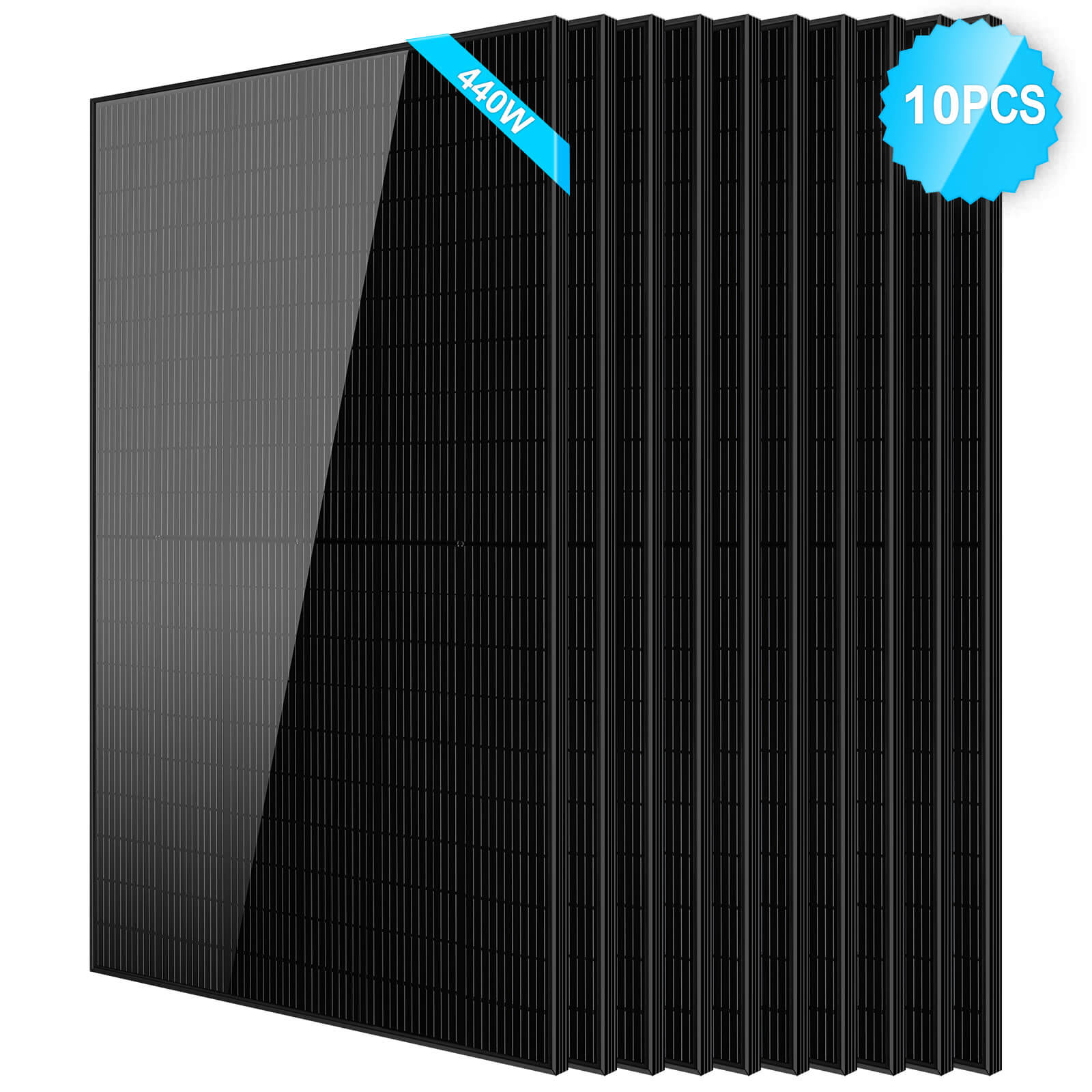 SunGold Power 440W Mono Black PERC Solar Panels