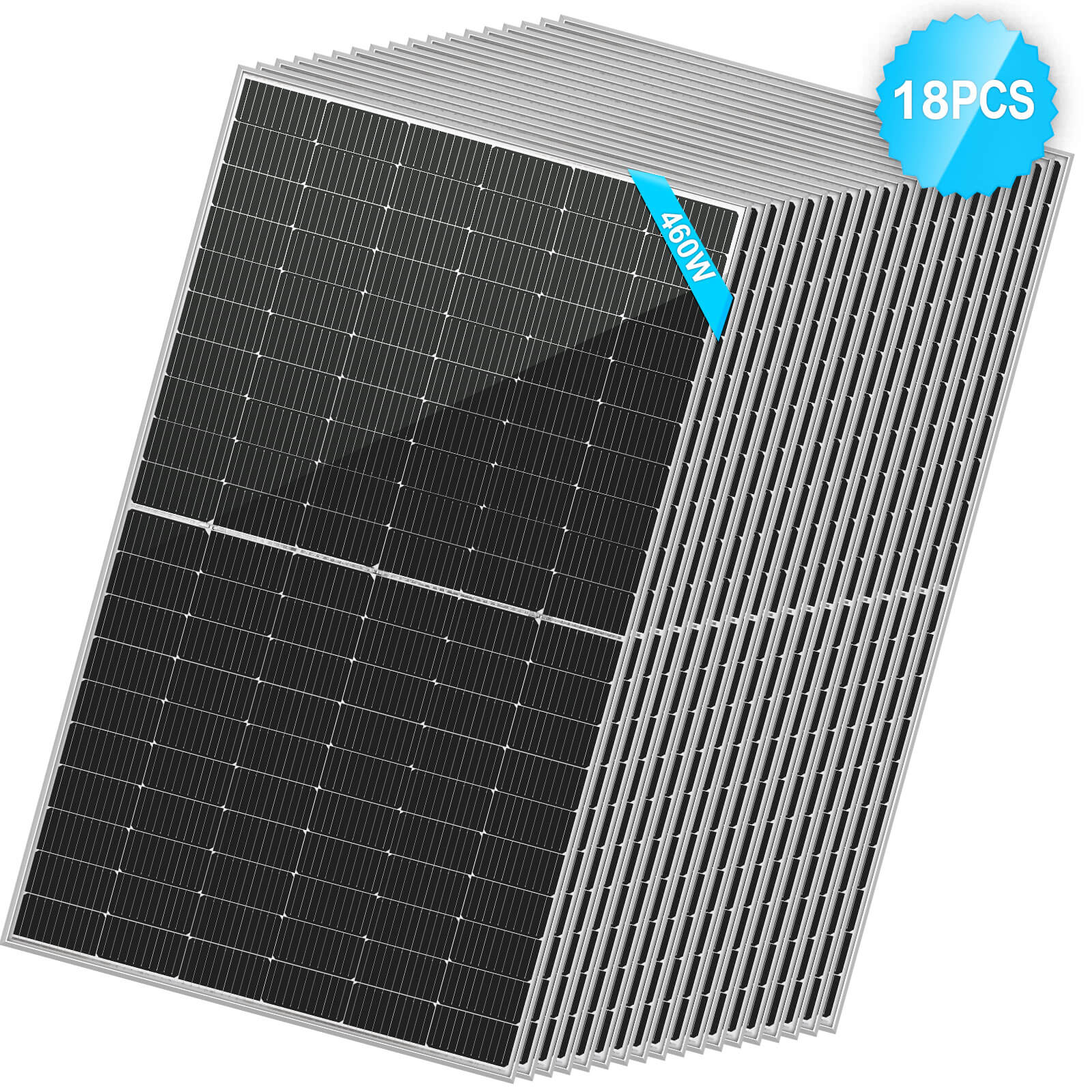 SunGold Power 460 Watt Bifacial PERC Solar Panels