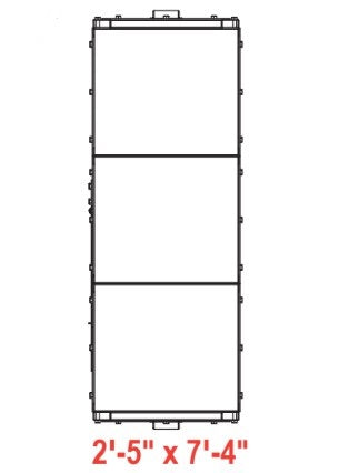 Hide-Away® Storm Shelter Stationary 3x1 - Your Safe Haven in Any Storm