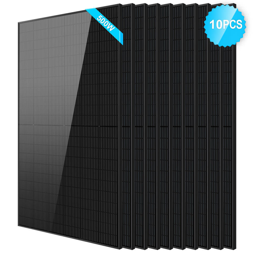 SunGold Power 500W Mono Black PERC Solar Panels