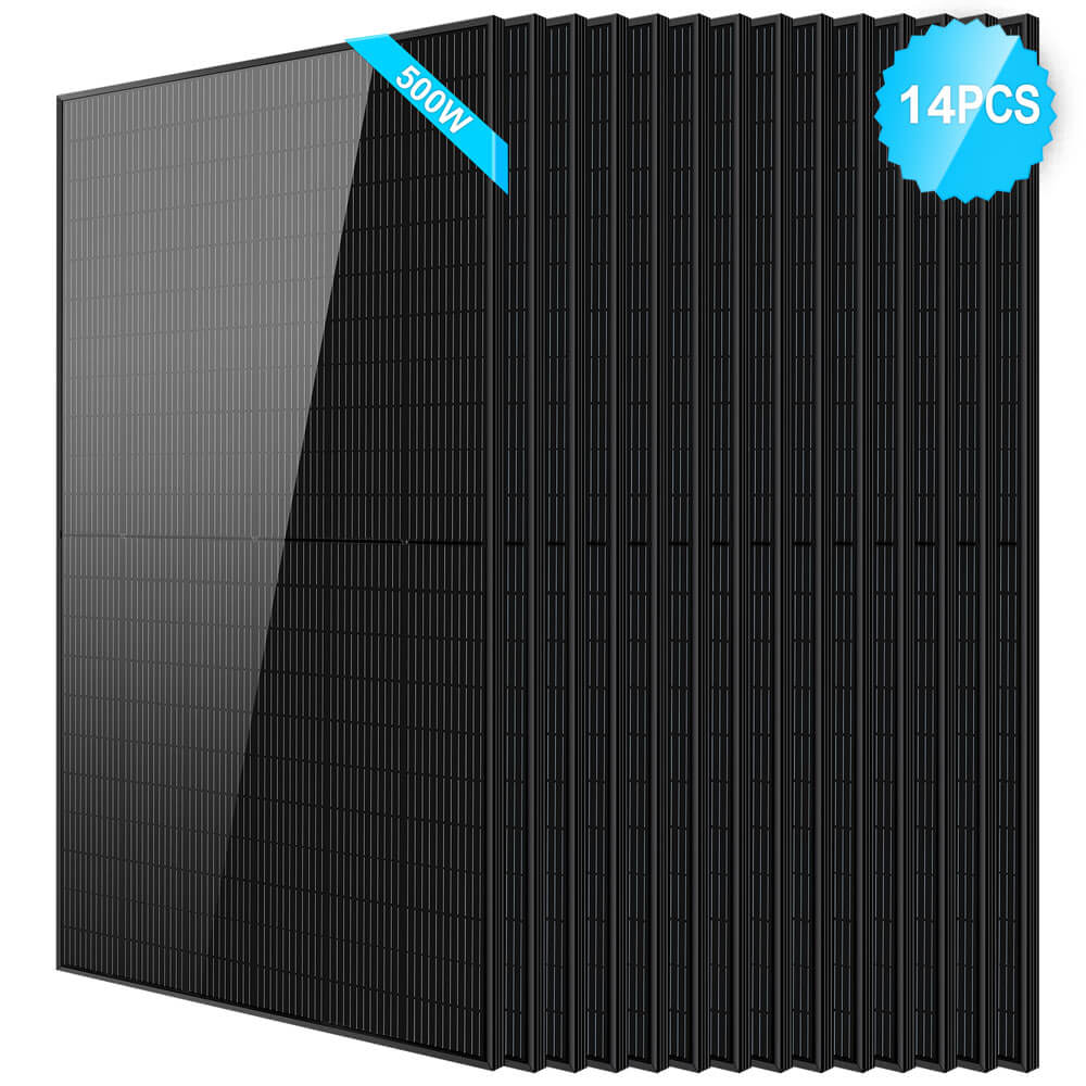 SunGold Power 500W Mono Black PERC Solar Panels