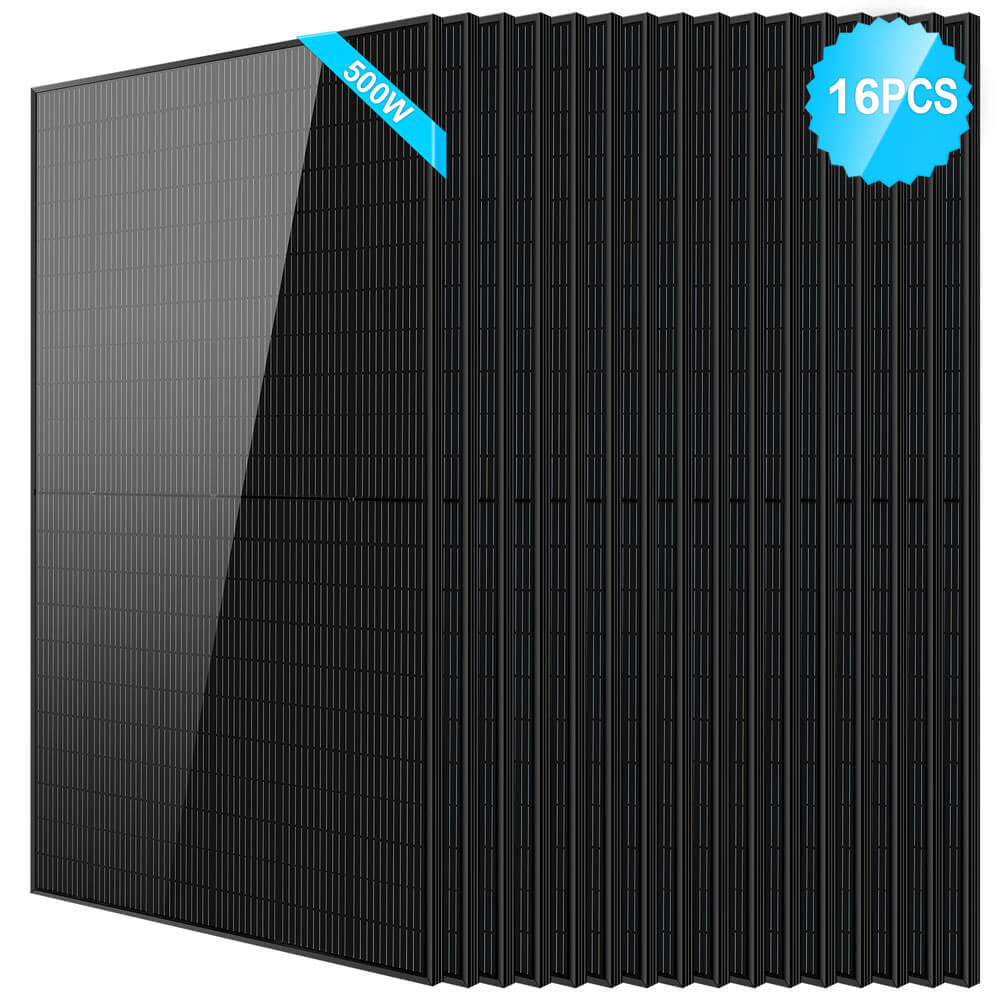 SunGold Power 500W Mono Black PERC Solar Panels