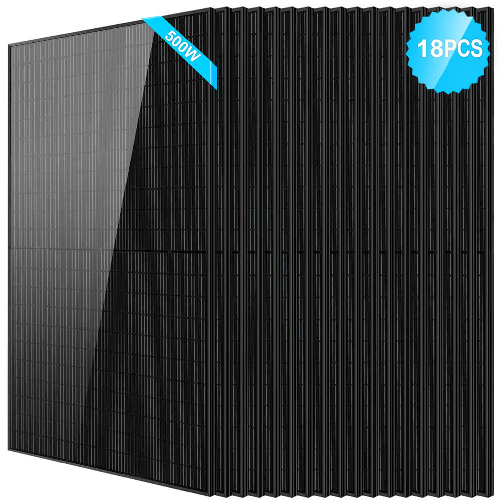 SunGold Power 500W Mono Black PERC Solar Panels