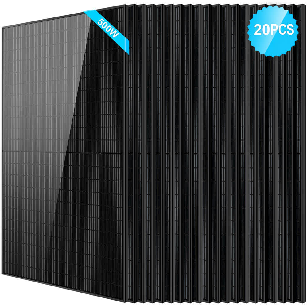 SunGold Power 500W Mono Black PERC Solar Panels