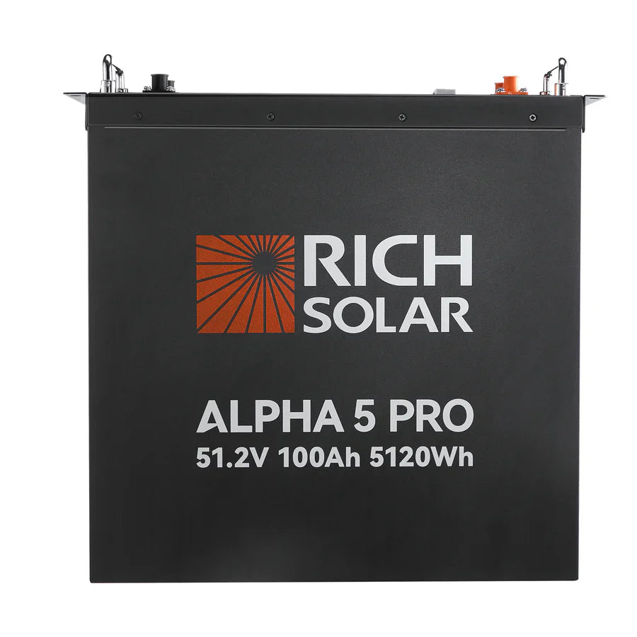Rich Solar ALPHA 5 PRO Heating 51.2V 100Ah LiFePO4 Battery