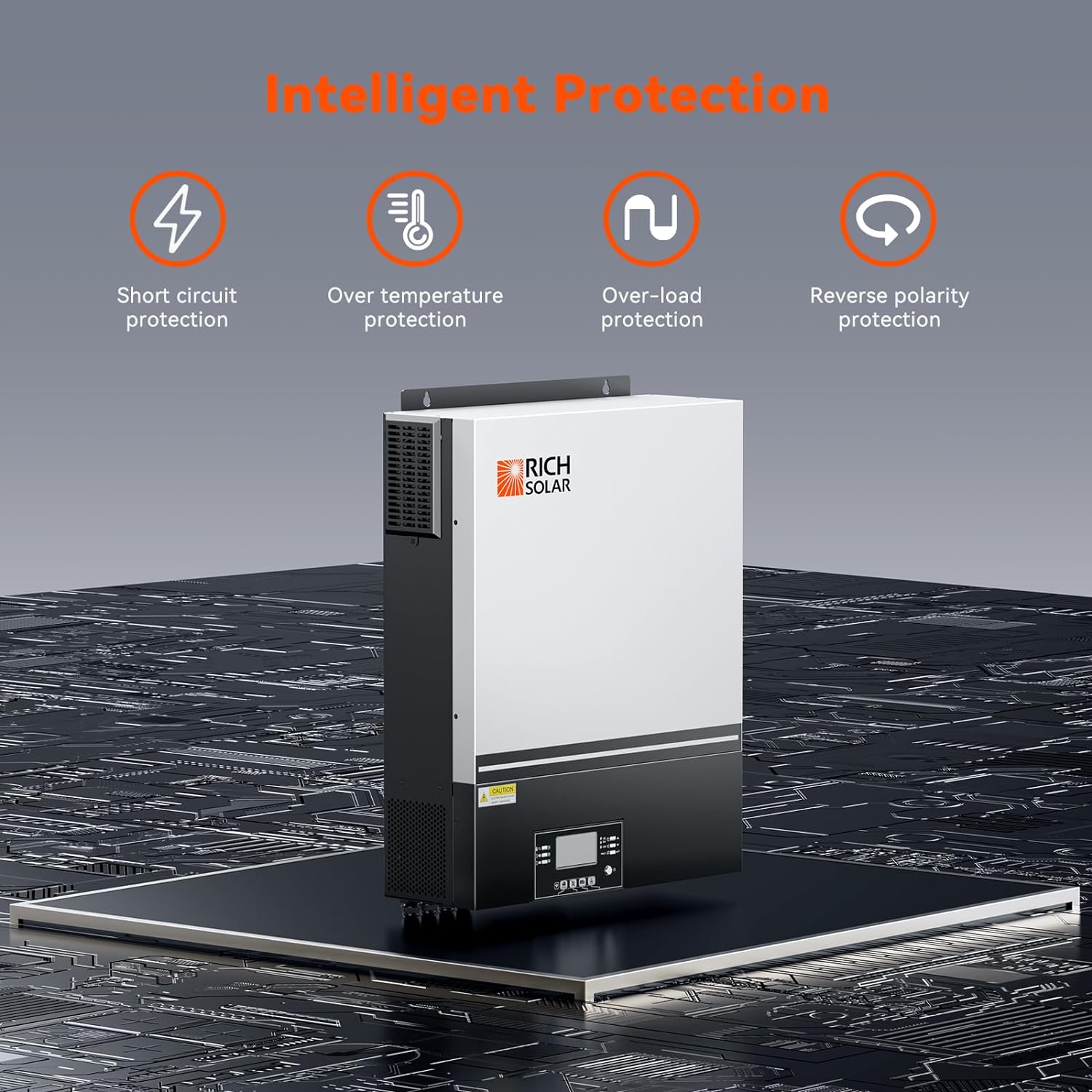 Rich Solar 6500 Watt (6.5KW) 48 Volt Off-Grid Hybrid Solar Inverters