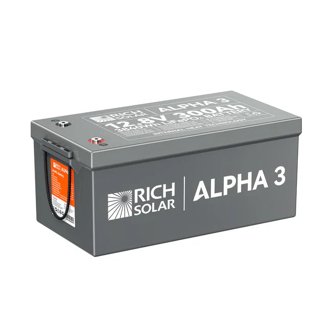 Rich Solar Alpha 3 12V 300Ah Lithium Iron Phosphate Battery