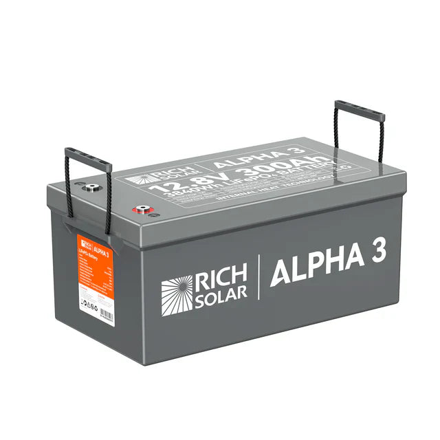 Rich Solar Alpha 3 12V 300Ah Lithium Iron Phosphate Battery