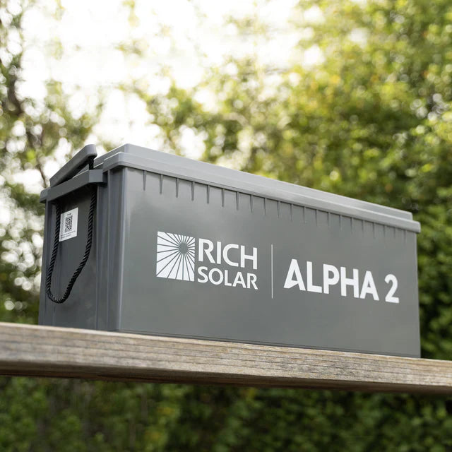 Rich Solar 12V 200Ah LiFePO4 Lithium Iron Phosphate Battery w/ Internal Heating and Bluetooth Function