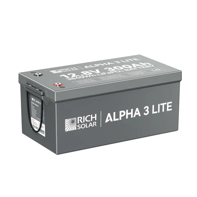 Rich Solar Alpha 3 12V 300Ah Lithium Iron Phosphate Battery