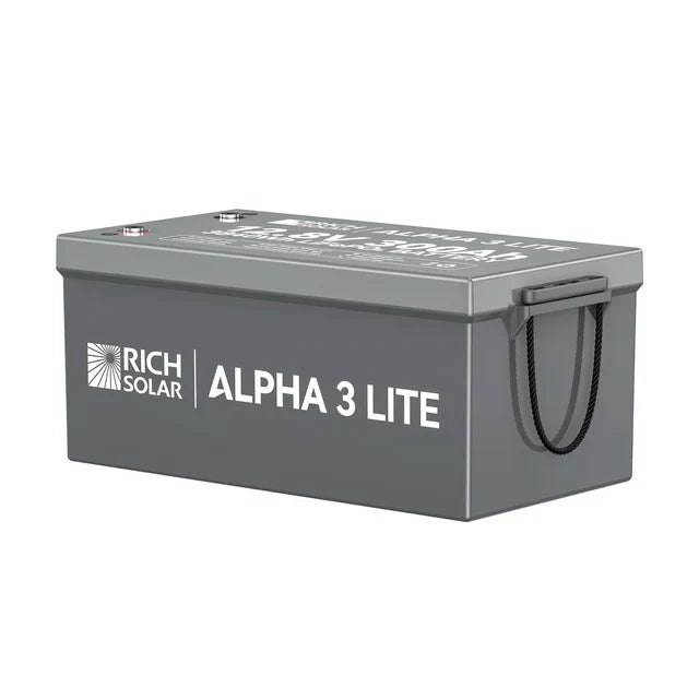 Rich Solar Alpha 3 12V 300Ah Lithium Iron Phosphate Battery