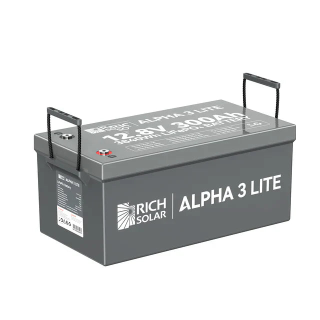 Rich Solar Alpha 3 12V 300Ah Lithium Iron Phosphate Battery