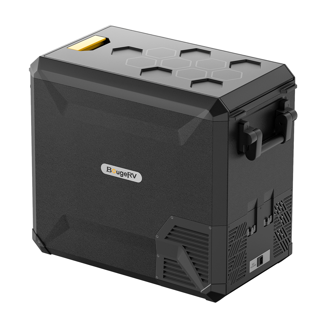 BougeRV ASPEN 50 Dual-Zone 53QT 12V Portable Refrigerator