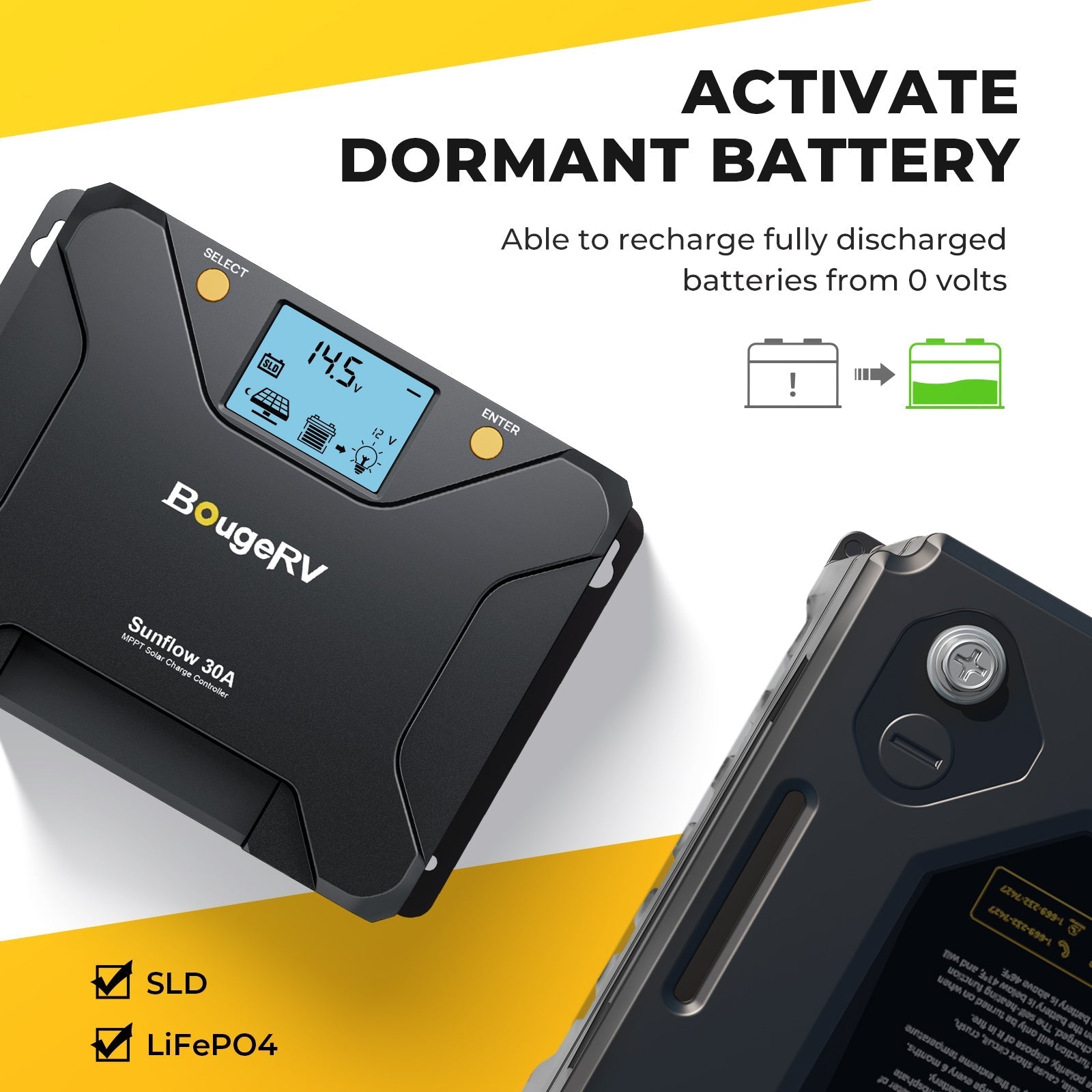 BougeRV 12V 200 Watt Flexible Solar Kit