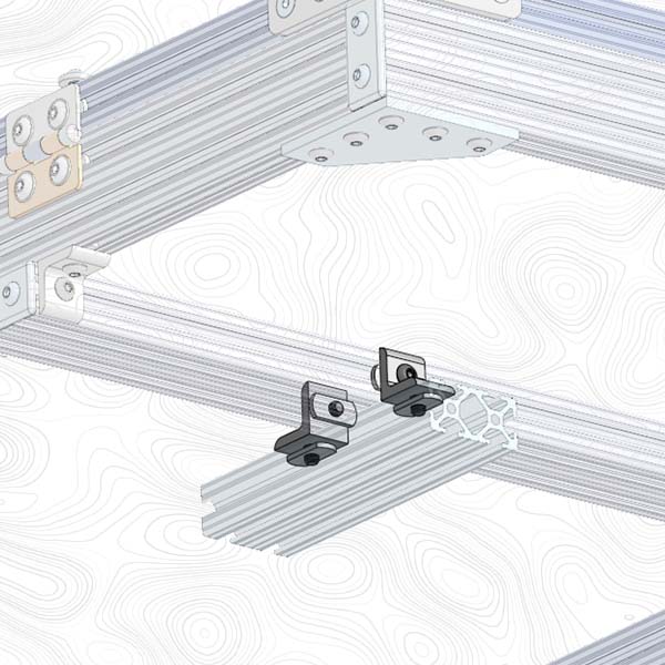 BadAss Tents Universal Tent Mounting Angle Brackets & Hardware