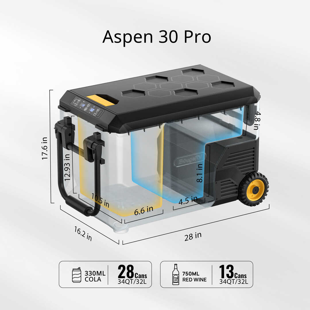BougeRV ASPEN PRO Dual System Fridge Kit