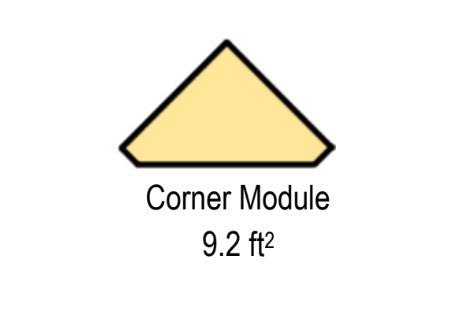 Hide-Away® Storm Shelter Stationary Corner Unit - Your Safe Corner