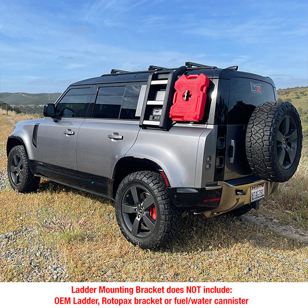 BadAss Tents Rotopax Ladder Mount Bracket For Land Rover Defender 90/110 2020-22